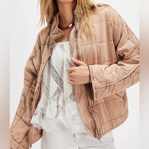 Listicle Square Quilted Jacket